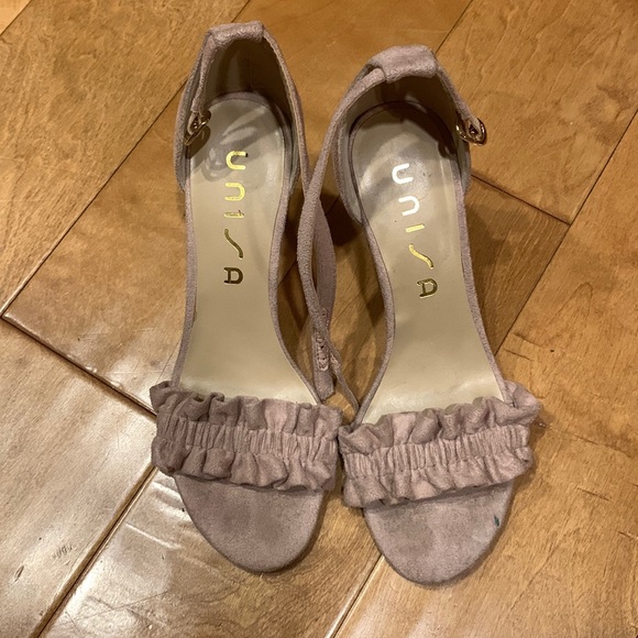 Unisa ruffle heeled sandals - Picture 1 of 8